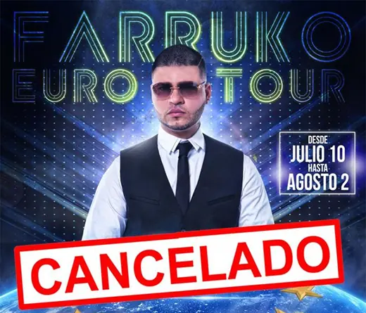 Farruko anunci por sus redes sociales que cancela su esperada gira al viejo continente.